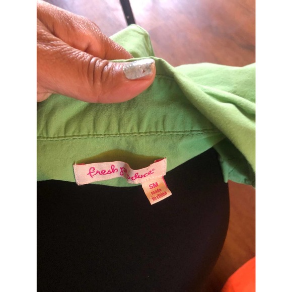 Fresh produce bundle collard blouse SM - Picture 5 of 6